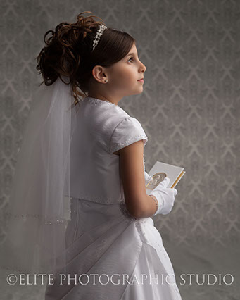 First Holy Communion Portraits Mercer County New Jersey - Pierini Portraits
